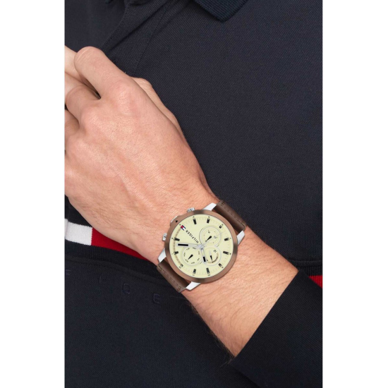 TOMMY HILFIGER TH1792053 HERENHORLOGE VERGULD STAAL JAMESON TOMMY HILFIGER TH1792053 HERENHORLOGE VERGULD STAAL JAMESON