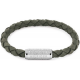 TOMMY HILFIGER JEWELS TJ2790481 ARMBAND GROEN LEER EXPLODED BRAID