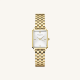ROSEFIELD OWGSG-O60 DAMESHORLOGE VERGULD STAAL THE OCTAGON XS WHITE SUNRAY STEEL GOLD
