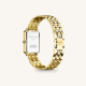 ROSEFIELD OWGSG-O60 DAMESHORLOGE VERGULD STAAL THE OCTAGON XS WHITE SUNRAY STEEL GOLD