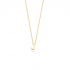 BLUSH 155Y3GO_J GEELGOUDEN COLLIER MET LETTER J