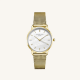 ROSEFIELD RMGMG-R06 DAMESHORLOGE VERGULD STAAL PEARL EDIT MESH WHITE MOP GOLD ROSEFIELD RMGMG-R06 DAMESHORLOGE VERGULD STAAL PEARL EDIT MESH WHITE MOP GOLD