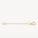 BLUSH 3058YGO-3 GEELGOUDEN VERLENGCOLLIER 0.6MM