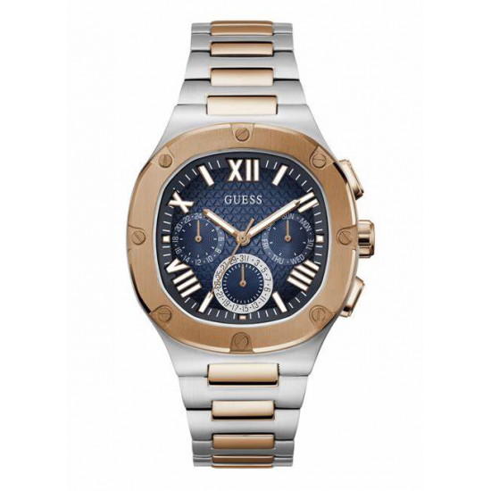 GUESS GW0572G4 HERENHORLOGE STAAL BICOLOR MENS DRESS