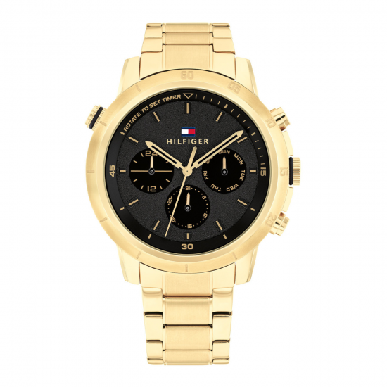 TOMMY HILFIGER TH1792109 HERENHORLOGE VERGULD STAAL TROY