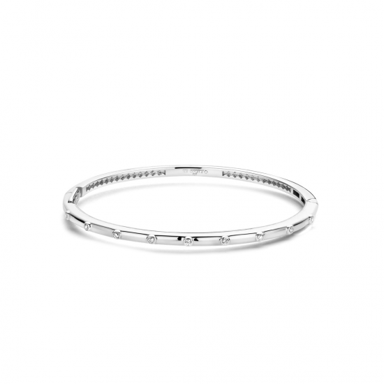 TI SENTO 23031ZI ZILVEREN BANGLE MET ZIRKONIA