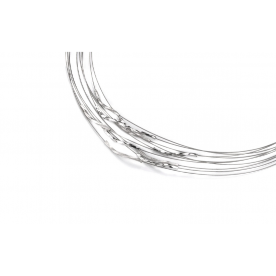 GALA DESIGN J0150 STALEN COLLIER MET ZILVEREN ELEMENTEN SONIC SQUARE GALA DESIGN J0150 STALEN COLLIER MET ZILVEREN ELEMENTEN SONIC SQUARE
