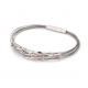 GALA DESIGN J0151 STALEN ARMBAND MET ZILVEREN ELEMENTEN SONIC SQUARE GALA DESIGN J0151 STALEN ARMBAND MET ZILVEREN ELEMENTEN SONIC SQUARE