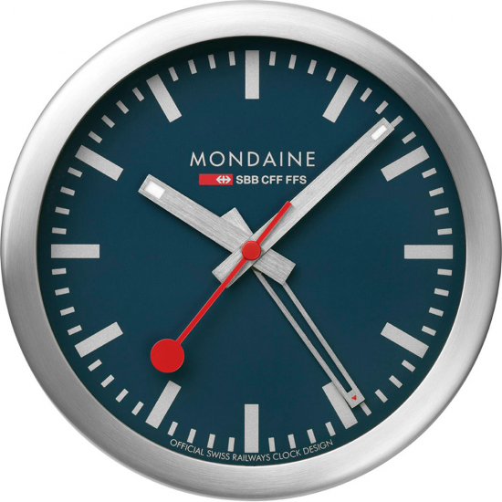 MONDAINE M997.MCAL.46SBV BUREAUKLOK 12.5CM MONDAINE M997.MCAL.46SBV BUREAUKLOK 12.5CM