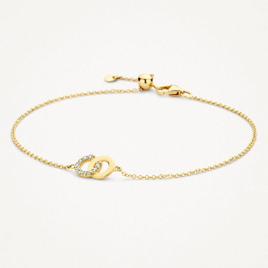 BLUSH 2223YZI GOUDEN ARMBAND MET ZIRKONIA