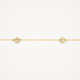 BLUSH 2213YZI GOUDEN ARMBAND MET ZIRKONIA