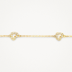 BLUSH 2211YZI GOUDEN ARMBAND MET ZIRKONIA