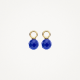 BLUSH 9046YLA GEELGOUDEN AANHANGERS MET LAPIS LAZULI