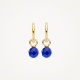 BLUSH 9046YLA GEELGOUDEN AANHANGERS MET LAPIS LAZULI