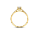 BLUSH LG1006Y GEELGOUDEN RING MET LAB GROWN DIAMOND 0.58CT