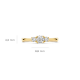 BLUSH LG1008Y GEELGOUDEN RING MET LAB GROWN DIAMOND 0.50CT