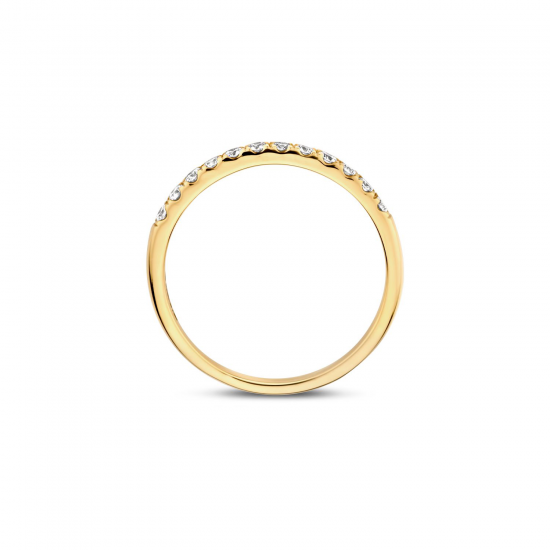 BLUSH LG1013Y GEELGOUDEN RING MET LAB GROWN DIAMOND 0.32CT