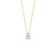 BLUSH LG3001Y GEELGOUDEN COLLIER MET LAB GROWN DIAMOND HANGER 0.20CT