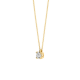 BLUSH LG3001Y GEELGOUDEN COLLIER MET LAB GROWN DIAMOND HANGER 0.20CT