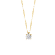 BLUSH LG3002Y GEELGOUDEN COLLIER MET LAB GROWN DIAMOND HANGER 0.30CT