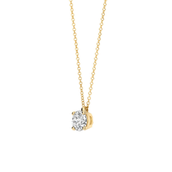 BLUSH LG3003Y GEELGOUDEN COLLIER MET LAB GROWN DIAMOND HANGER 0.45CT