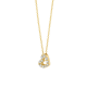 BLUSH LG3000Y GEELGOUDEN COLLIER MET LAB GROWN DIAMOND HARTHANGER 0.14CT