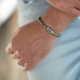 SILK 282.20 ZILVER/MESSING ARMBAND RAW EDITION SILK 282.20 ZILVER/MESSING ARMBAND RAW EDITION