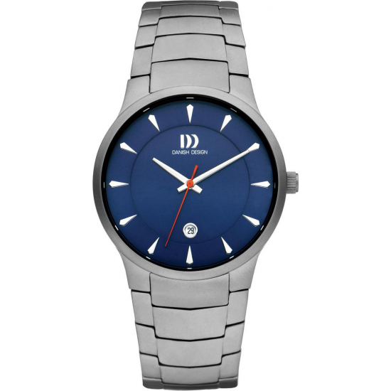 DANISH DESIGN IQ63Q1275 HERENHORLOGE  TITANIUM BOGØ