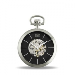 DAVIS 1666 ZAKHORLOGE STAAL MECHANISCH