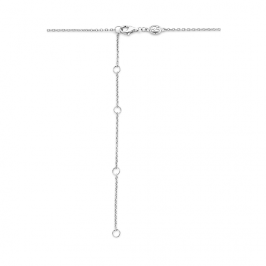 TI SENTO 3915ZY ZILVEREN COLLIER BICOLOR ZIRKONIA