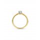 BRILJANT 707291040 14 KARAAT GOUDEN SOLITAIR RING MET DIAMANT