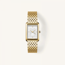 ROSEFIELD HWGSG-H01 DAMESHORLOGE WHITE DIAL STEEL GOLD HEIRLOOM