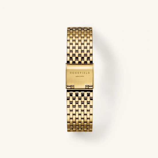 ROSEFIELD HWGSG-H01 DAMESHORLOGE WHITE DIAL STEEL GOLD HEIRLOOM