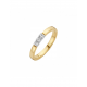 BRILJANT 706110515 14 KARAAT GOUDEN MEMOIRE RING MET DIAMANT