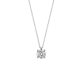 BLUSH LG3003W WITGOUDEN COLLIER MET LAB GROWN DIAMOND HANGER 0.45CT