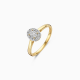 BLUSH LG1016Y GEELGOUDEN RING MET LAB GROWN DIAMOND 0.42CT BLUSH LG1016Y GEELGOUDEN RING MET LAB GROWN DIAMOND 0.42CT