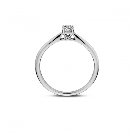 BLUSH LG1001W WITGOUDEN RING MET LAB GROWN DIAMOND 0.25CT