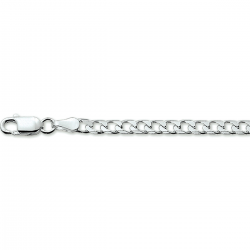 HUISCOLLECTIE 1001758 ZILVEREN COLLIER GOURMET 45 CM.