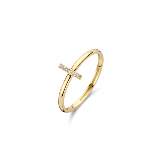 BLUSH 1252YZI GEELGOUDEN RING ZIRKONIA