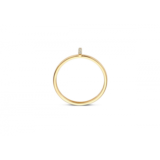 BLUSH 1252YZI GEELGOUDEN RING ZIRKONIA