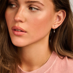 BLUSH 7346YZI GEELGOUDEN OORKNOPPEN ZIRKONIA