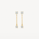 BLUSH 7346YZI GEELGOUDEN OORKNOPPEN ZIRKONIA BLUSH 7346YZI GEELGOUDEN OORKNOPPEN ZIRKONIA