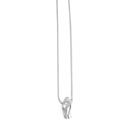 GALA DESIGN T0601 ZILVEREN COLLIER MET ZILVEREN HANGER SQUID