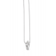 GALA DESIGN T0601 ZILVEREN COLLIER MET ZILVEREN HANGER SQUID