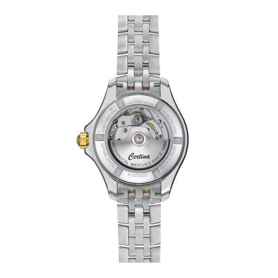 CERTINA C032.207.22.126.000 BICOLOR STALEN DAMESHORLOGE DS ACTION LADY POWERMATIC DIAMONDS