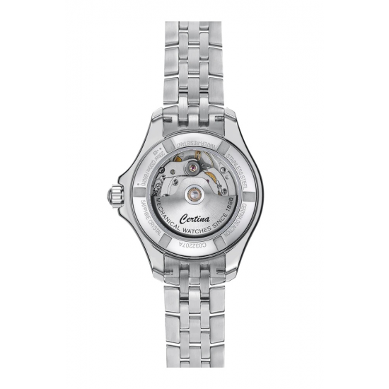 CERTINA C032.207.11.046.00 STALEN DAMESHORLOGE DS ACTION LADY POWERMATIC DIAMONDS