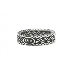 SILK 152 ZILVEREN RING MESH