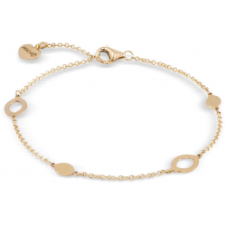 MONZARIO 1149-A GEEL 14K. GEELGOUDEN ARMBAND FANTASIESCHAKEL