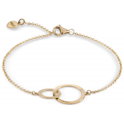 MONZARIO 1150-A GEEL 14K. GEELGOUDEN ARMBAND FANTASIESCHAKEL