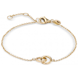 MONZARIO 1383-A GEEL 14K. GEELGOUDEN ARMBAND FANTASIESCHAKEL